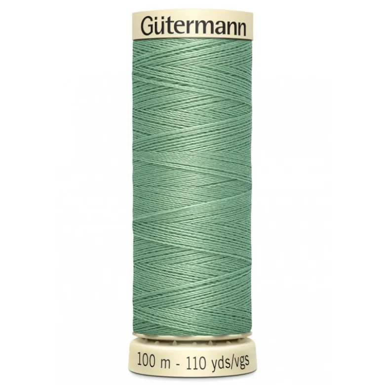 Bobine de Fil pour tout coudre Gutermann 100 m - N°913 vert
