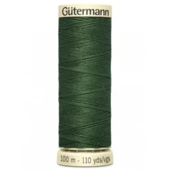 Bobine de Fil pour tout coudre Gutermann 100 m - N°561 vert