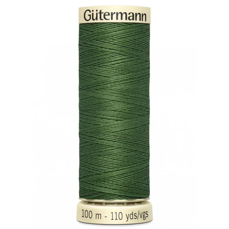 Bobine de Fil pour tout coudre Gutermann 100 m - N°920 vert