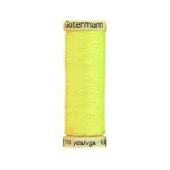 Bobine de Fil pour tout coudre Gutermann 100 m - N°3835 - Neon Jaune Fluo
