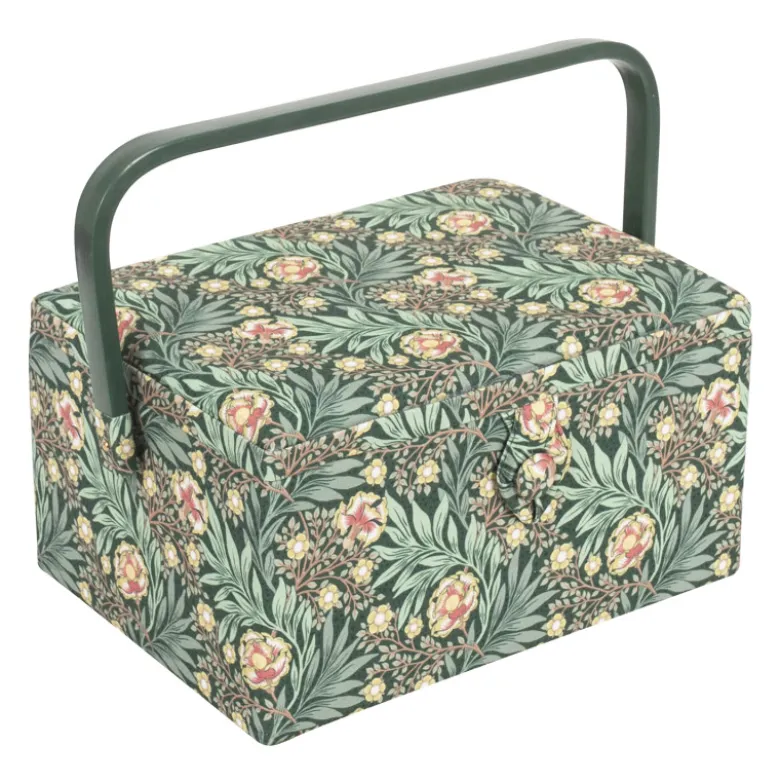 Boite à couture - Motif Morris Green