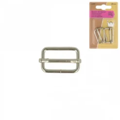 Boucles à coulisses - Ajusteur finition Argent