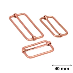 Boucles de réglage 38mm - finition Cuivre