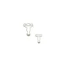 Boucles pour salopettes taille 25 mm - Argent