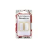 Boucles rectangle 30mm finition Or (lot de 2)