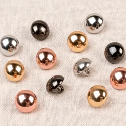 Bouton boule 10mm - Or doré