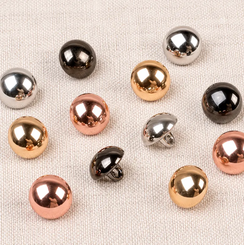 Bouton boule 10mm - Or doré