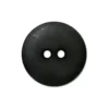 Bouton mat polyester Noir
