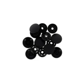 Bouton pression plastique sans pince Bohin 13mm - Noir