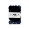 Bouton pression plastique sans pince Bohin 13mm - Bleu Marine