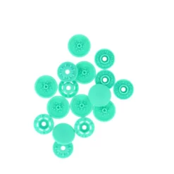 Bouton pression plastique sans pince Bohin 13mm - vert menthe