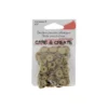 Bouton pression résine diam 12.4mm - lot de 25 - beige foncé