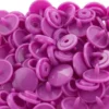 Bouton pression résine diam. 13mm - Lilas - lot de 30