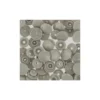 Bouton pression résine diam. 13mm - Beige - lot de 30