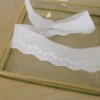 Broderie Anglaise blanche Amelia - 40 mm