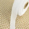 Broderie Anglaise blanche Florentine - 25mm