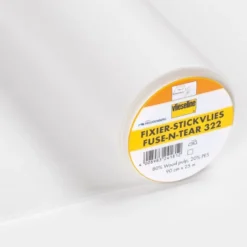 Brod’thermocollant Fixier-stickvlies - Support thermocollant pour broderies et arrachable- Vlieseline