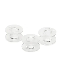Canettes plastiques plates pour machine à coudre - 15K - lot de 3