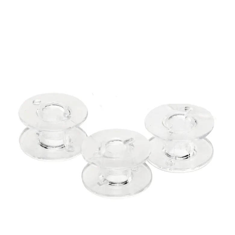 Canettes plastiques plates pour machine à coudre - 15K - lot de 3