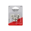 Canettes plates Singer en métal pour machine à coudre 3 trous - 15K - lot de 3