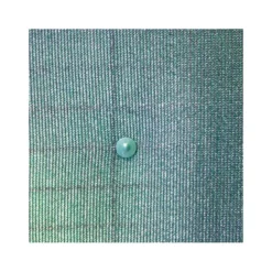 10 clips fixation rapide brise vue vert grillage panneau