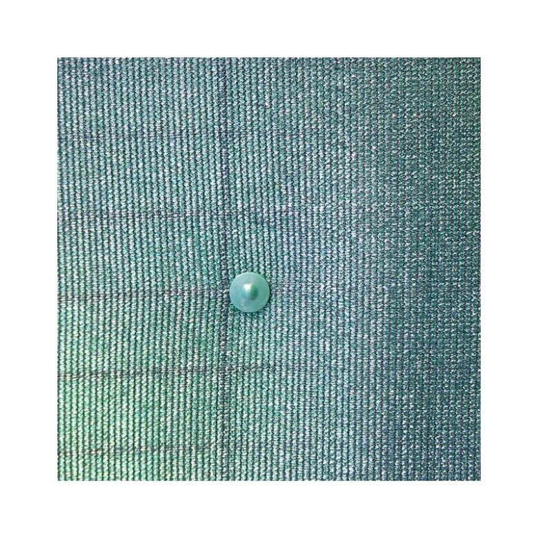 10 clips fixation rapide brise vue vert grillage panneau