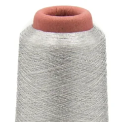 Cône de fil à coudre Métallique Argent - 3000 yards