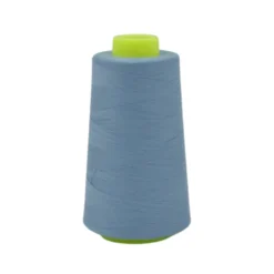 Cône de fil à coudre 100% polyester bleu poussière - 3000 yards