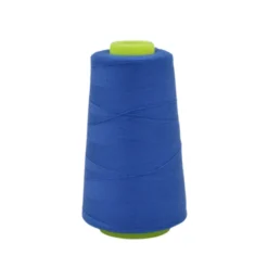 Cône de fil à coudre 100% polyester bleu Royal - 3000 yards