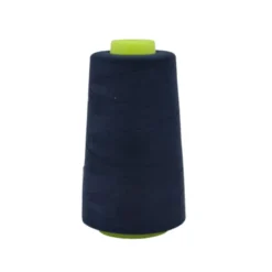 Cône de fil à coudre 100% polyester bleu marine - 3000 yards