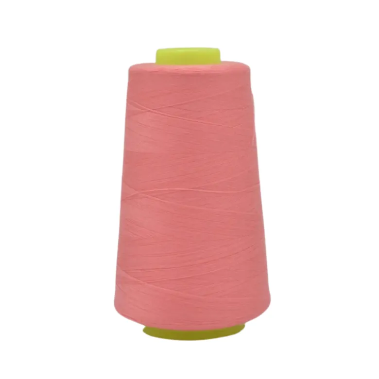 Cône de fil à coudre 100% polyester Corail - 3000 yards