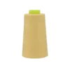 Cône de fil à coudre 100% polyester Jaune clair - 3000 yards