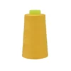 Cône de fil à coudre 100% polyester Jaune - 3000 yards