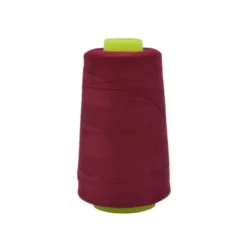 Cône de fil à coudre 100% polyester Lie de vin - 3000 yards