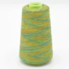 Cône de fil à coudre 100% polyester Multicouleur bleu et jaune - 3000 yards