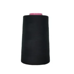 Cône de fil à coudre 100% polyester Noir - 5000 yards (4573m)