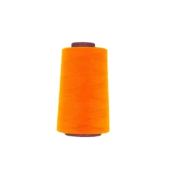 Cône de fil à coudre 100% polyester orange fluo - 5000 yards (4573m)