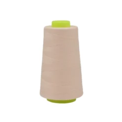 Cône de fil à coudre 100% polyester Rose poudré - 3000 yards
