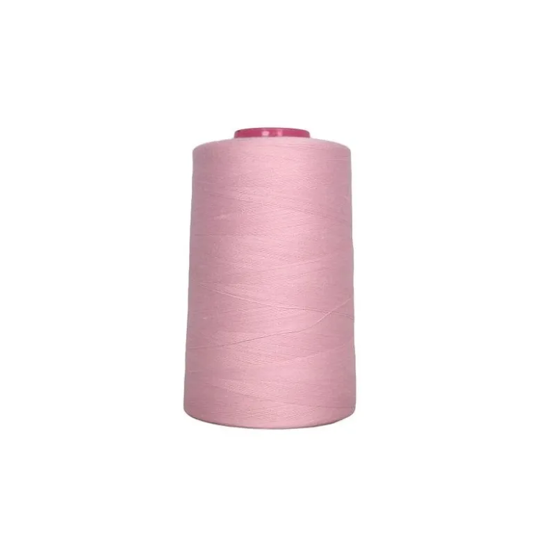 Cône de fil à coudre 100% polyester Rose - 5000 yards (4573m)