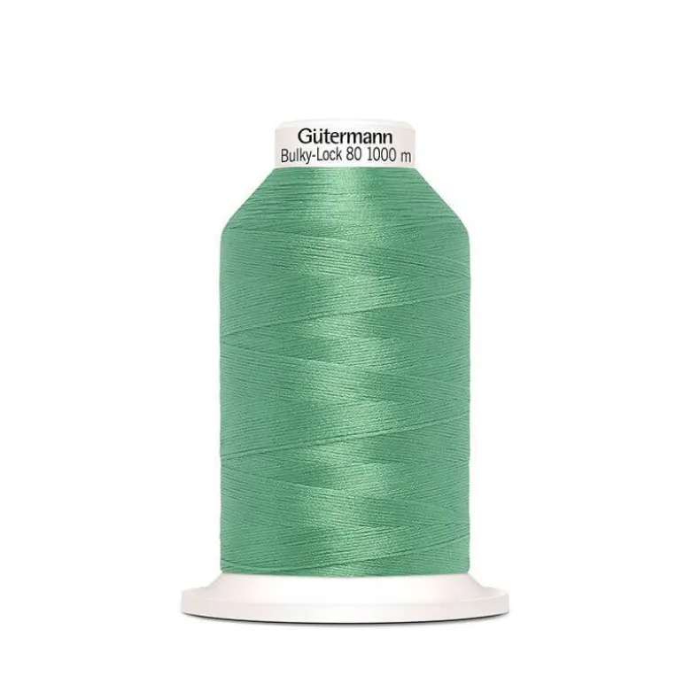 Cône fil Mousse Gutermann Bulky Lock 80 Vert clair 1000 m - N°235 - Bulky Lock