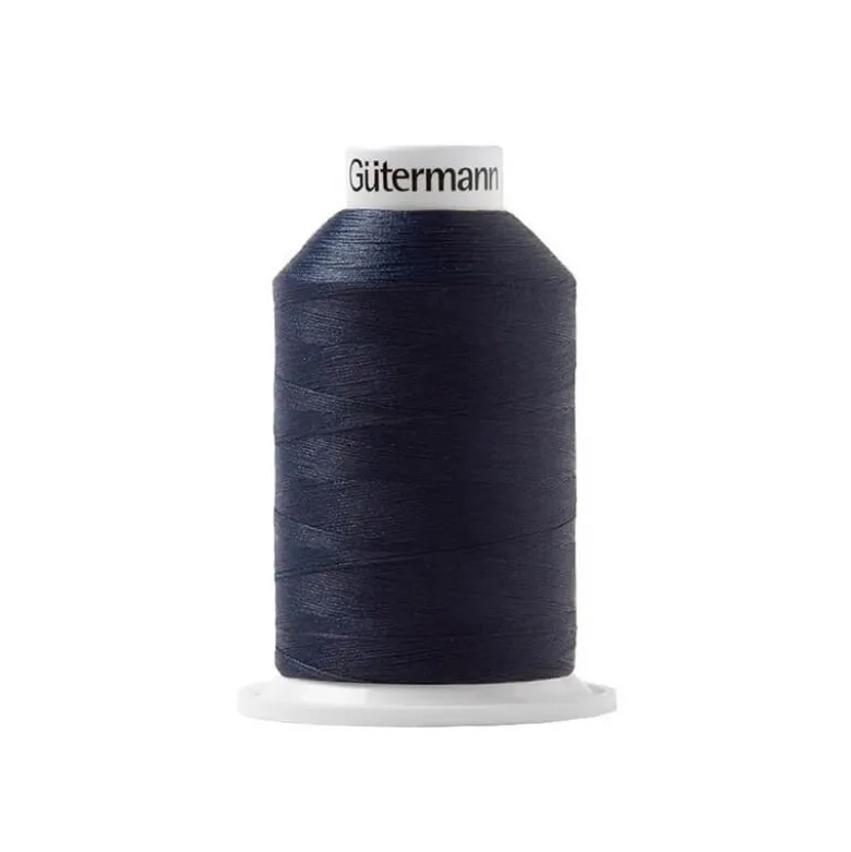 Cône fil Mousse Gutermann Bulky Lock 80 bleu marine 1000 m - N°339