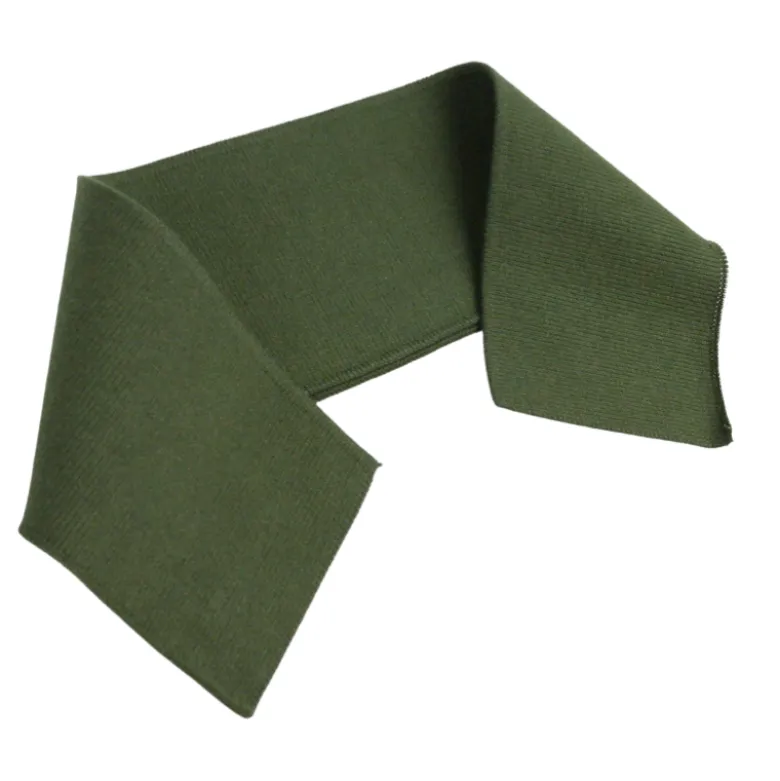 Col de polo vert kaki pour homme - OEKO TEX