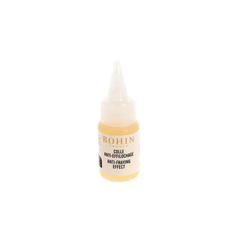 Colle anti-effilochage – Idéale pour stabiliser les tissus