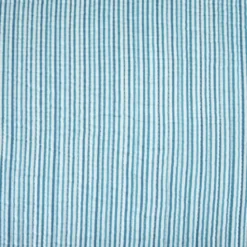 Coton matelassée Nako motif fleurs Indienne Bleu