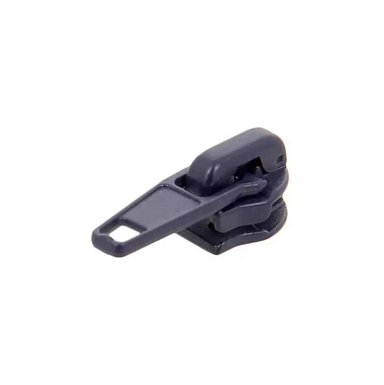 Curseur coloris Bleu marine pour fermeture éclair maille n°5