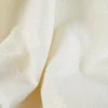 Double gaze de coton irisé Lurex fond Ecru -OEKO TEX