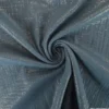 Double gaze de coton irisé Lurex Bleu jean -OEKO TEX