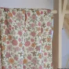 Double gaze marion motifs fleurs roses - exclusivité made in tissus