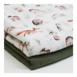 Double gaze Motif animaux des Bois