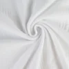 Double gaze Slub effet lin coloris Blanc - OEKO TEX